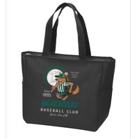 Winston Salem Werewolves Retro Minor League Baseball Team Zip Tote Bag