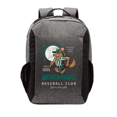 Winston Salem Werewolves Retro Minor League Baseball Team Vector Backpack