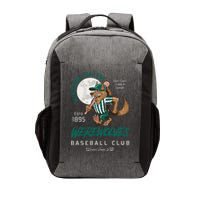 Winston Salem Werewolves Retro Minor League Baseball Team Vector Backpack