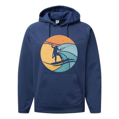 Water Ski Water Sport Waterskiing Water Skiing Great Gift Performance Fleece Hoodie