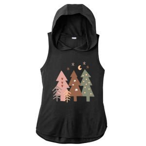 Winter Snowflake Wishes Boho Christmas Product Great Gift Ladies PosiCharge Tri-Blend Wicking Draft Hoodie Tank