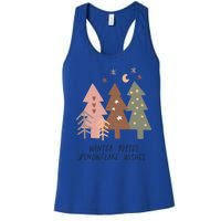 Winter Snowflake Wishes Boho Christmas Product Great Gift Women's Racerback Tank