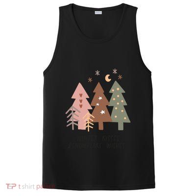 Winter Snowflake Wishes Boho Christmas Product Gift PosiCharge Competitor Tank