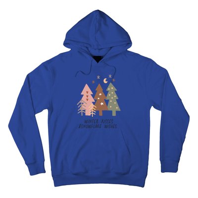 Winter Snowflake Wishes Boho Christmas Product Gift Hoodie