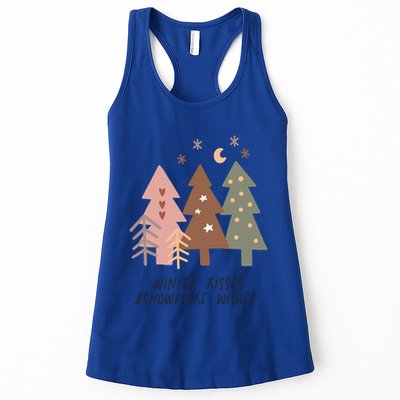 Winter Snowflake Wishes Boho Christmas Product Gift Womens Tank Top