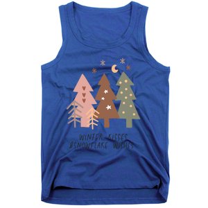 Winter Snowflake Wishes Boho Christmas Product Gift Tank Top