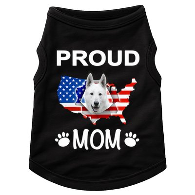 White Shepherd White Shepherd Dog Proud Patriot Mom Great Gift Doggie Tank