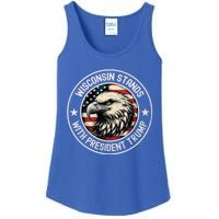 Wisconsin Stands With Trump Cool Gift Ladies Essential Tank