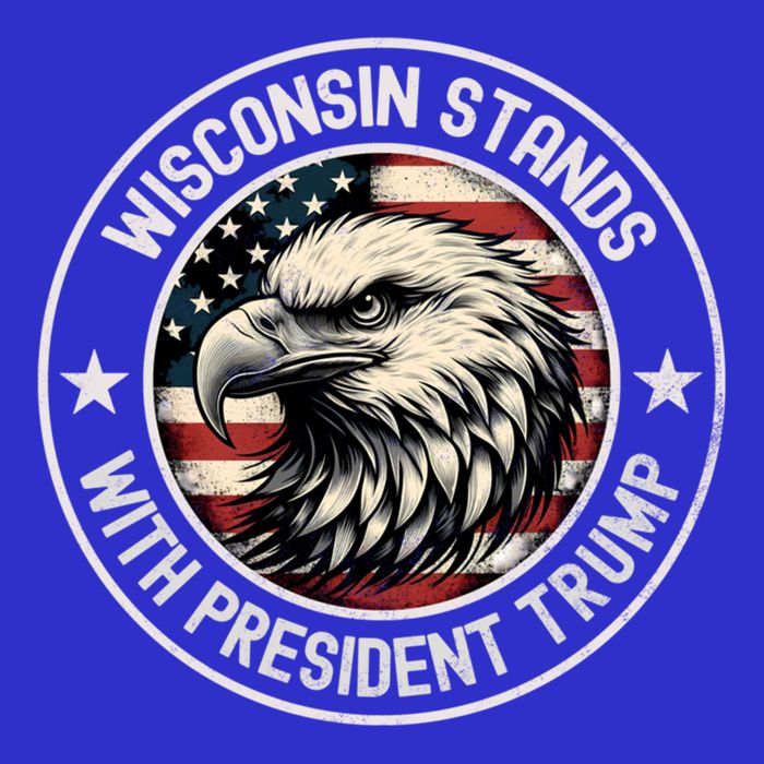 Wisconsin Stands With Trump Cool Gift 16 in Basic Backpack