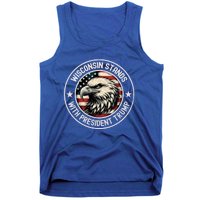 Wisconsin Stands With Trump Cool Gift Tank Top