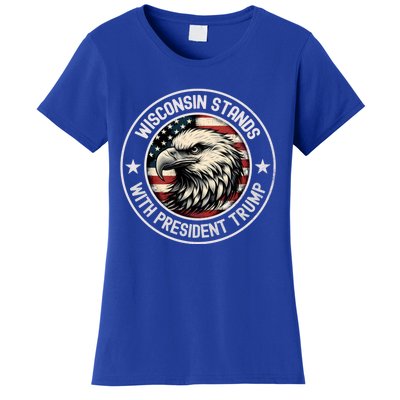 Wisconsin Stands With Trump Cool Gift Women's T-Shirt