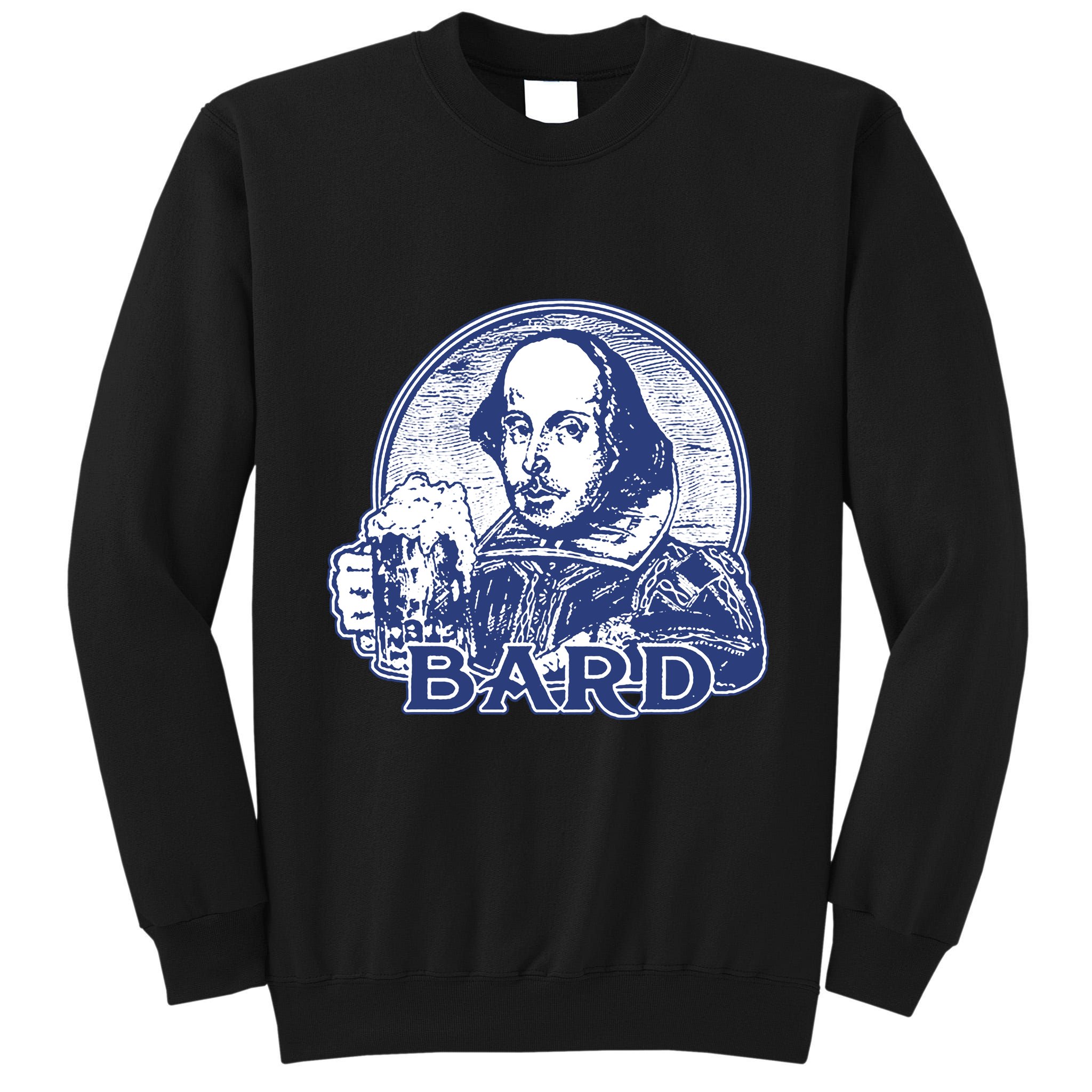 William Shakespeare Tall Sweatshirt