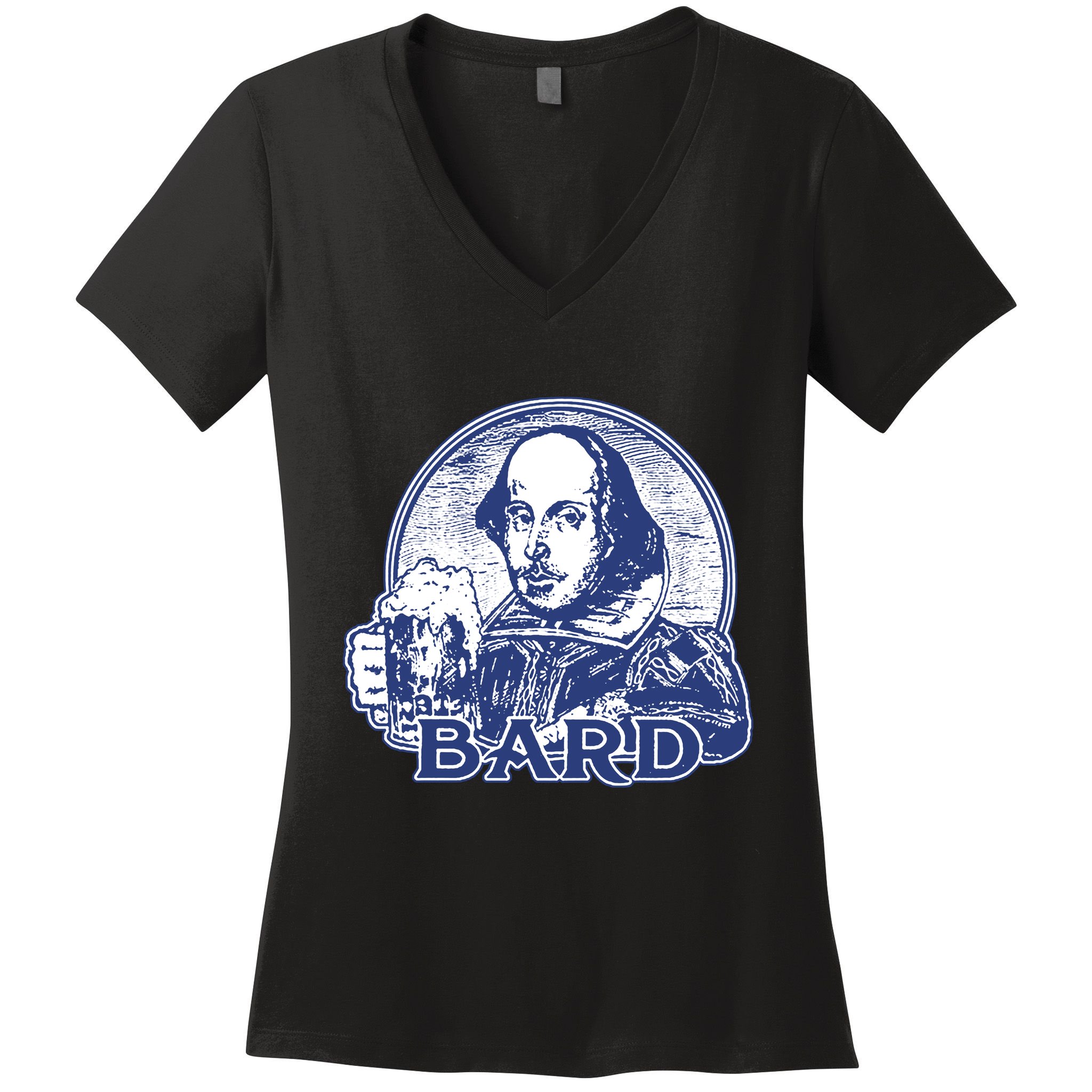 William Shakespeare Women's V-Neck T-Shirt