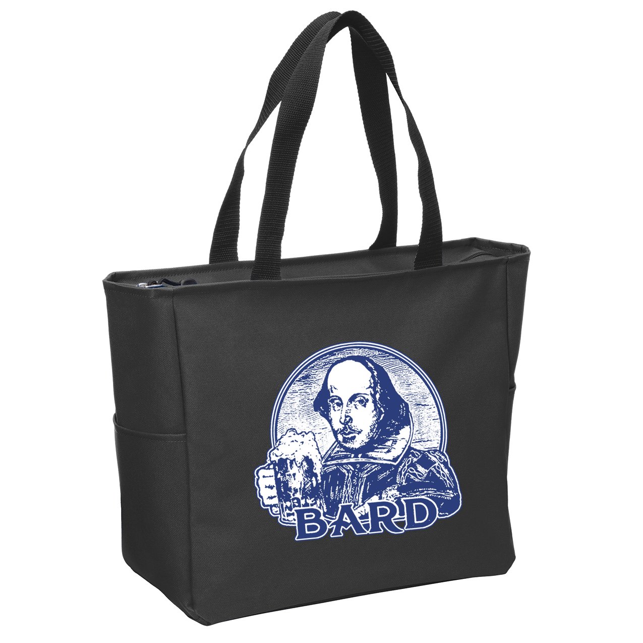 William Shakespeare Zip Tote Bag