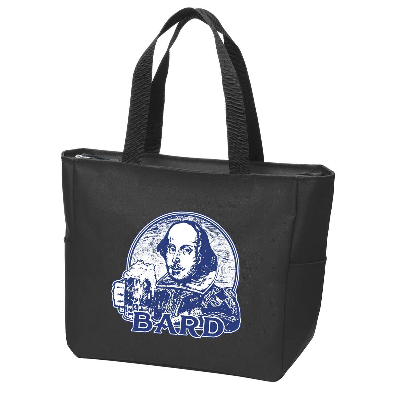 William Shakespeare Zip Tote Bag
