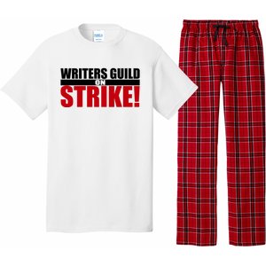 WGA Strike Writers Guild On Strike Writers Guild America Pajama Set