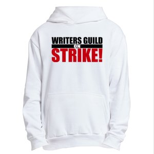 WGA Strike Writers Guild On Strike Writers Guild America Urban Pullover Hoodie