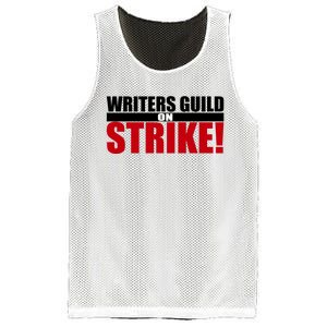 WGA Strike Writers Guild On Strike Writers Guild America Mesh Reversible Basketball Jersey Tank