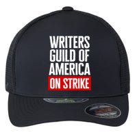 WGA Strong Writers Guild Of America On Strike Flexfit Unipanel Trucker Cap