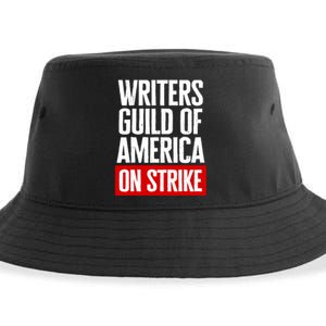 WGA Strong Writers Guild Of America On Strike Sustainable Bucket Hat