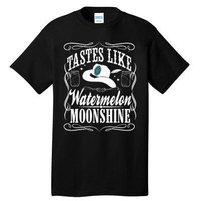 Whiskey Style Watermelon Moonshine Tall T-Shirt