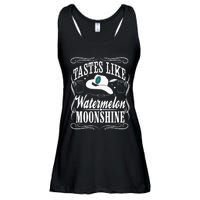 Whiskey Style Watermelon Moonshine Ladies Essential Flowy Tank