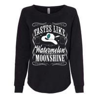 Whiskey Style Watermelon Moonshine Womens California Wash Sweatshirt