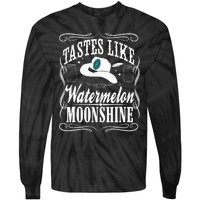 Whiskey Style Watermelon Moonshine Tie-Dye Long Sleeve Shirt