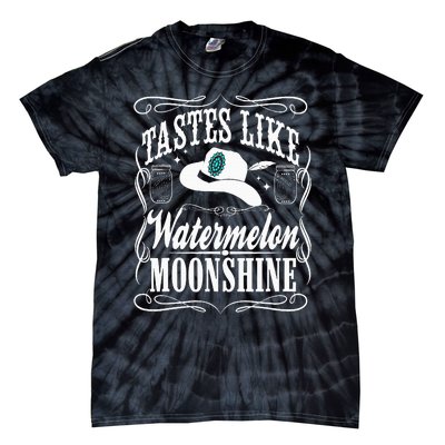 Whiskey Style Watermelon Moonshine Tie-Dye T-Shirt