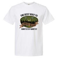 Wood Sculpture Whittle Wood Carving Woodcarver Garment-Dyed Heavyweight T-Shirt