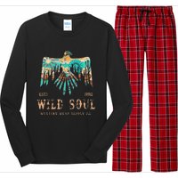 Wild Soul Western Wear Southwest Thunderbird Desert Vibes Long Sleeve Pajama Set