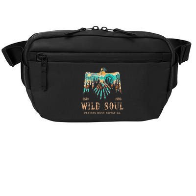 Wild Soul Western Wear Southwest Thunderbird Desert Vibes Crossbody Pack