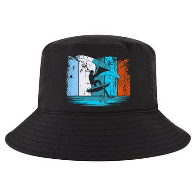 Wing Surf Wing Foil Wingsurfer Retro Cool Comfort Performance Bucket Hat