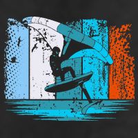 Wing Surf Wing Foil Wingsurfer Retro Cool Comfort Performance Bucket Hat