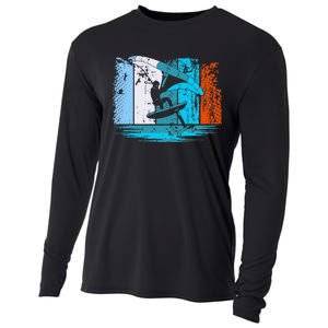 Wing Surf Wing Foil Wingsurfer Retro Cooling Performance Long Sleeve Crew