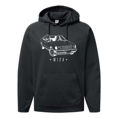 W124 Silhouette Performance Fleece Hoodie