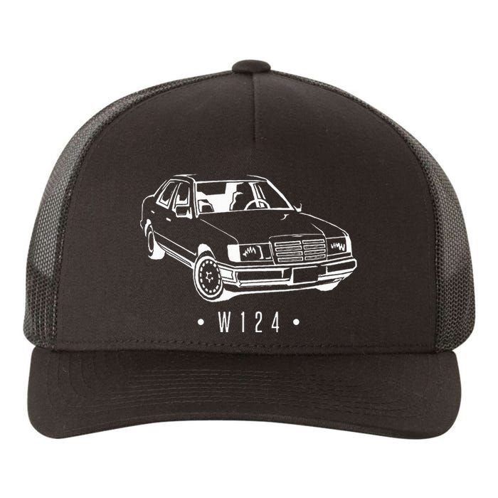 W124 Silhouette Yupoong Adult 5-Panel Trucker Hat