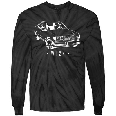 W124 Silhouette Tie-Dye Long Sleeve Shirt