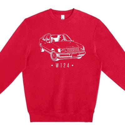 W124 Silhouette Premium Crewneck Sweatshirt