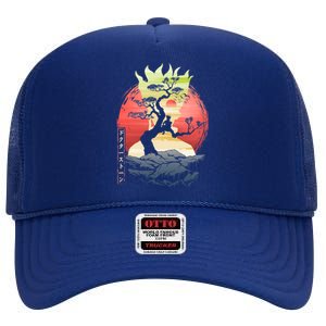 World Stones High Crown Mesh Back Trucker Hat