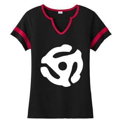 White Symbol Ladies Halftime Notch Neck Tee