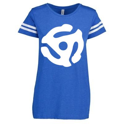 White Symbol Enza Ladies Jersey Football T-Shirt