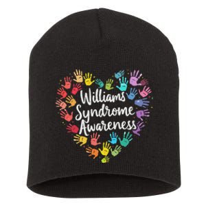 Williams Syndrome Warrior Awareness Short Acrylic Beanie