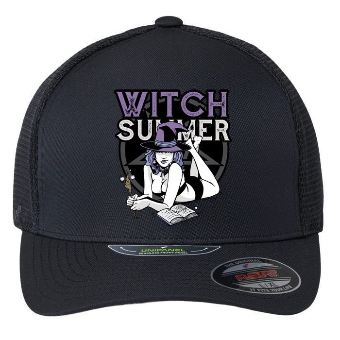 Witch Summer Flexfit Unipanel Trucker Cap