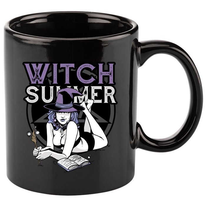 Witch Summer 11oz C Handle Ceramic Mug