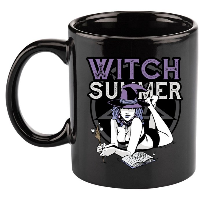 Witch Summer 11oz C Handle Ceramic Mug