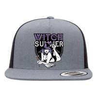 Witch Summer Flat Bill Trucker Hat