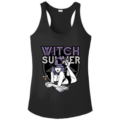 Witch Summer Ladies PosiCharge Competitor Racerback Tank