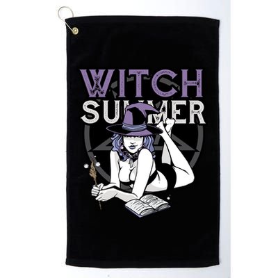 Witch Summer Golf Towel