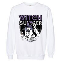 Witch Summer Garment-Dyed Sweatshirt